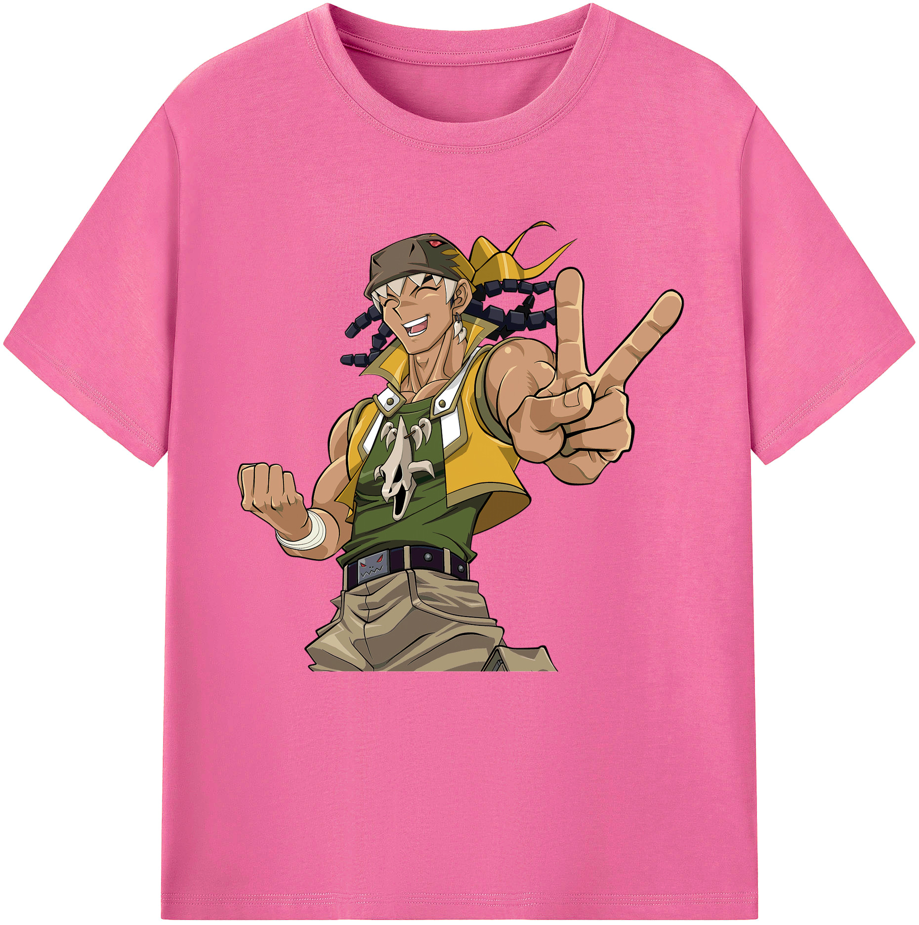 （画像用） 遊☆戯☆王 Yu-Gi-Oh! レディースカジュアルプリントTシャツ（綿100％）